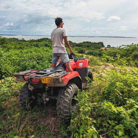 ATV island adventure - exploring scenic trails