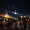 Beach club party on Tierra Bomba after sunset cruise